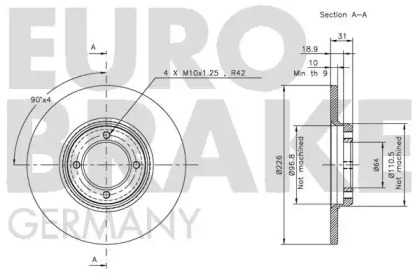 EUROBRAKE 5815204508