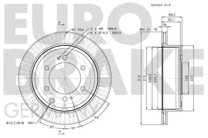 EUROBRAKE 58152045101