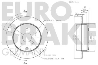 EUROBRAKE 58152045112