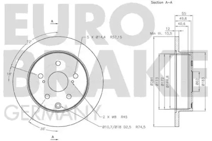 EUROBRAKE 58152045114