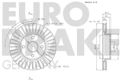 EUROBRAKE 58152045115