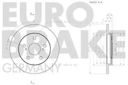 EUROBRAKE 58152045124