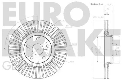 EUROBRAKE 58152045129