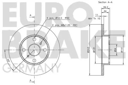 EUROBRAKE 5815204512