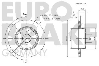 EUROBRAKE 5815204514