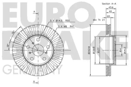 EUROBRAKE 5815204516