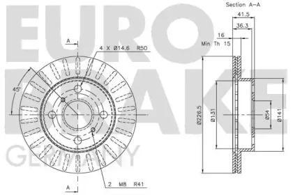 EUROBRAKE 5815204520