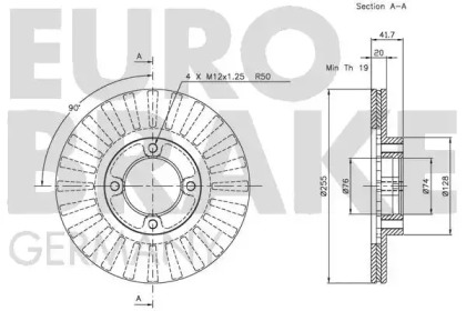 EUROBRAKE 5815204525