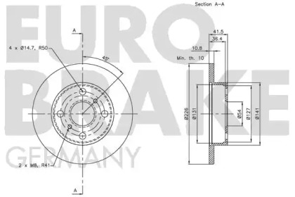 EUROBRAKE 5815204529