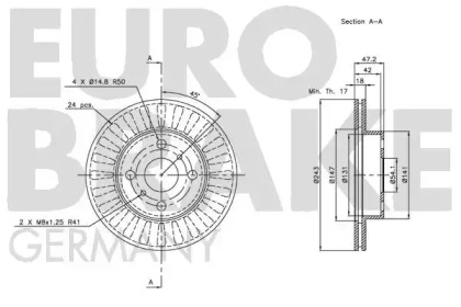 EUROBRAKE 5815204535