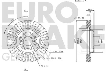 EUROBRAKE 5815204540