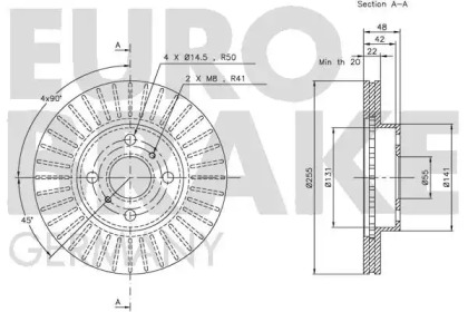 EUROBRAKE 5815204543