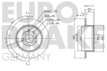 EUROBRAKE 5815204558