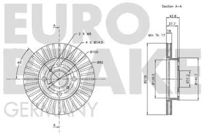 EUROBRAKE 5815204559