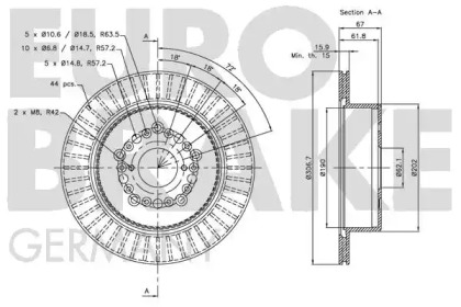 EUROBRAKE 5815204573