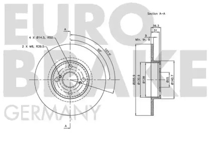 EUROBRAKE 5815204587