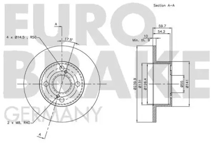 EUROBRAKE 5815204599