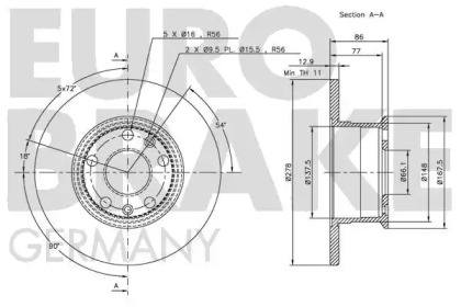 EUROBRAKE 5815204708