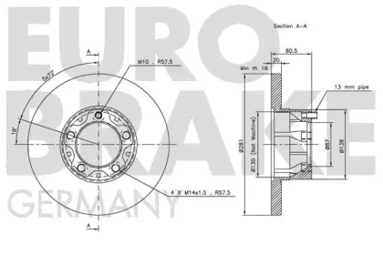 EUROBRAKE 5815204709