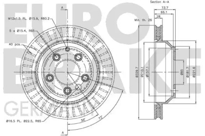 EUROBRAKE 58152047106