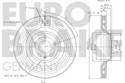 EUROBRAKE 58152047108