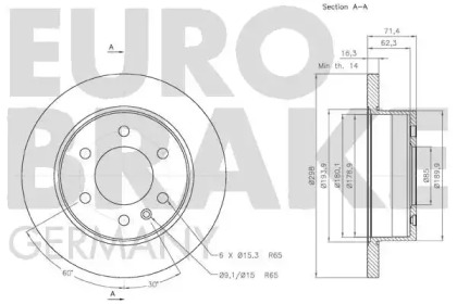 EUROBRAKE 58152047122