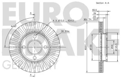 EUROBRAKE 5815204719