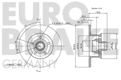 EUROBRAKE 5815204720