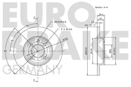 EUROBRAKE 5815204728