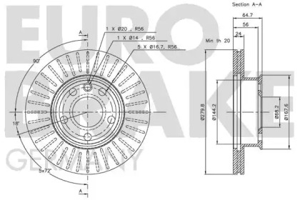 EUROBRAKE 5815204733