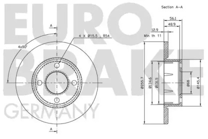 EUROBRAKE 5815204737