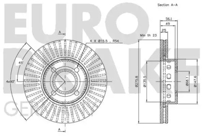 EUROBRAKE 5815204739