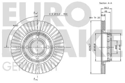 EUROBRAKE 5815204740