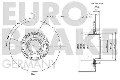 EUROBRAKE 5815204742