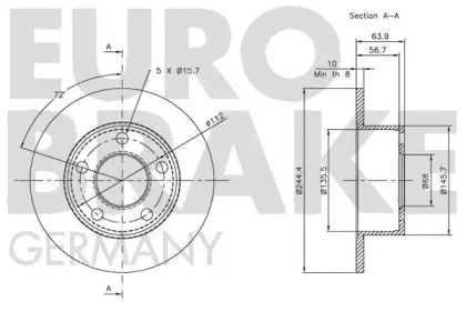 EUROBRAKE 5815204744