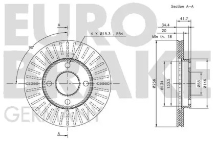 EUROBRAKE 5815204750