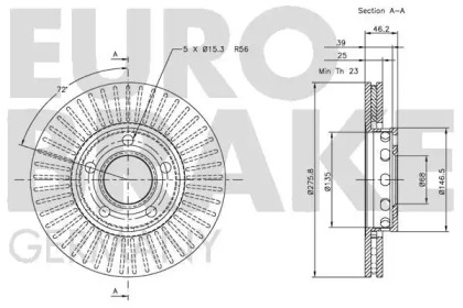 EUROBRAKE 5815204751