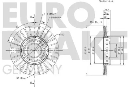 EUROBRAKE 5815204758