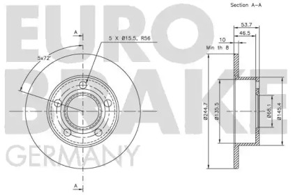 EUROBRAKE 5815204764