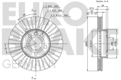 EUROBRAKE 5815204772