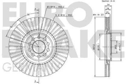 EUROBRAKE 5815204774