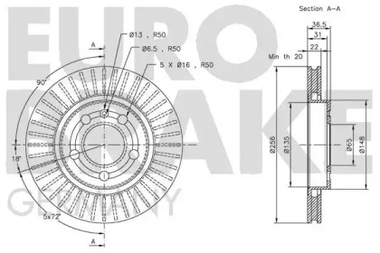 EUROBRAKE 5815204775