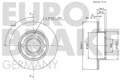 EUROBRAKE 5815204777