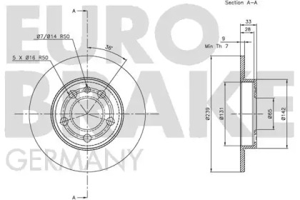 EUROBRAKE 5815204779