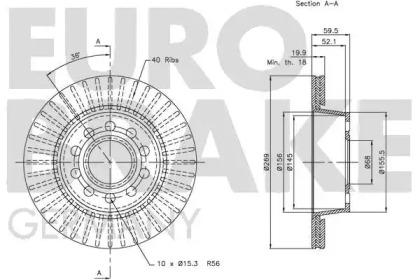 EUROBRAKE 5815204781