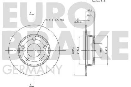 EUROBRAKE 5815204784