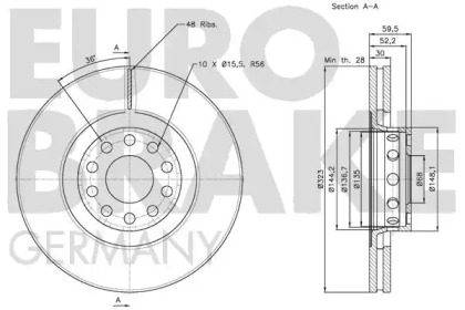 EUROBRAKE 5815204791