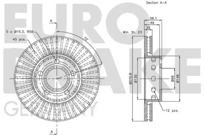 EUROBRAKE 5815204792