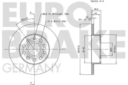 EUROBRAKE 5815204794