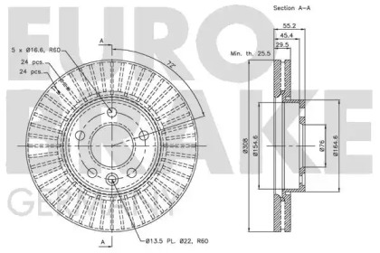 EUROBRAKE 5815204795